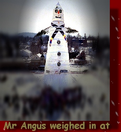 WORLD'S LARGEST SNOWMAN