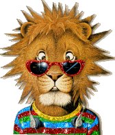 CLARENCE THE LION FROM THE L TEAM