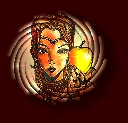 GODDESS ERIS AND THE GOLDEN APPLE