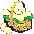 EASTER BASKET WITH EGGS